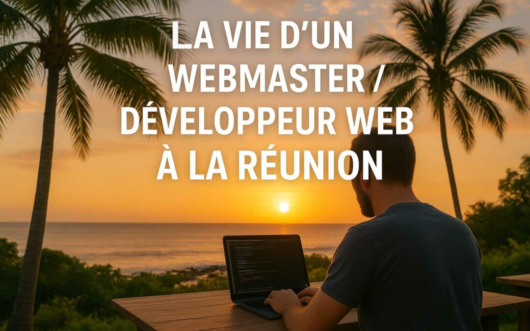 La vie d’un webmaster / développeur web à La Réunion